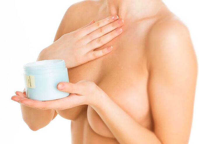 Breast massage na may cream sa panahon ng pagbubuntis